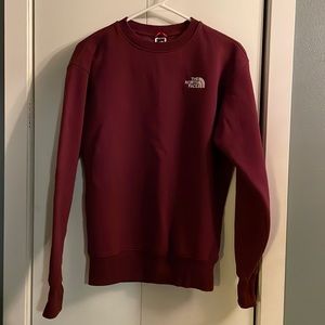 The North Face sweatshirt